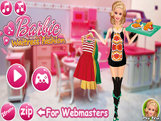 Barbie Waitress Fashion Online