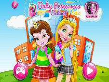 Baby Princesses School Time