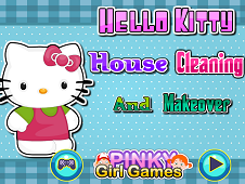 Hello Kitty House Cleaning And Makeover Online