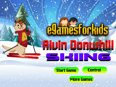 Alvin Downhill Skiing Online