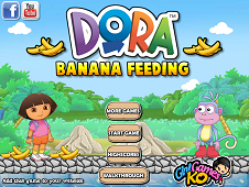 Dora Banana Feeding 