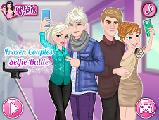Frozen Couples Selfie Battle