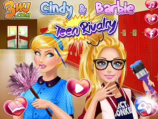 Cindy And Barbie Teen Rivalry