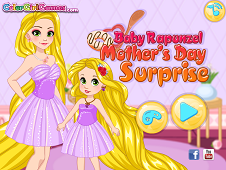 Baby Rapunzel Mother Day Surprise