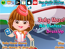 Baby Hazel Air Hostess Dress-Up Online