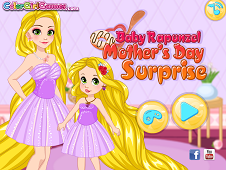 Baby Rapunzel Mother's Day Surprise