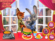 Zootropolis Burger Cooking