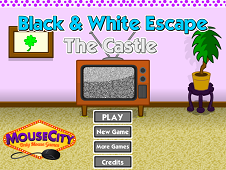 Black and White Escape The Castle