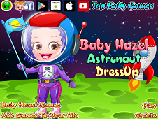 Baby Hazel Astronaut Dressup Online