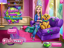 Barbie Puppy Potty Training