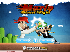 Mario Street Fighter
