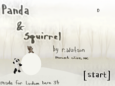Panda and Squirrel