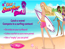 Star Surfer Barbie Online