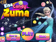 Elsa Candy Zuma Online