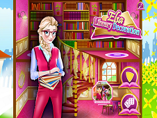 Elsa Library Decoration