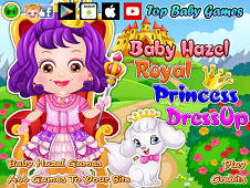 Baby Hazel Royal Princess Dressup