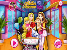 Mother Princesses Mall Shopping