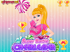 Super Barbie Cheerleader Online