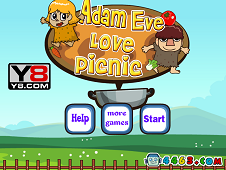Adam and Eve Love Picnic