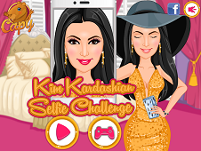 Kim Kardashian Selfie Challenge