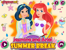 Jasmine and Ariel Summer Break