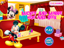 Mickey and Minnie Hide and Seek