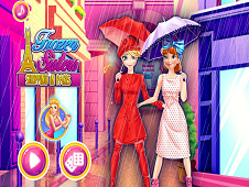 Frozen Sisters Paris Shopping 