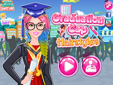 Graduation Cap Hairstyles