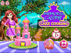 Princess Castle Cake Cooking 
