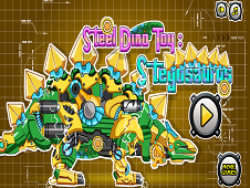 Steel Dino Toy: Mechanic Stegosaurus