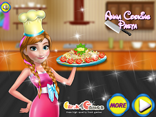 Anna Cooking Pasta