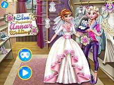 Elsa Preparing Anna's Wedding Online