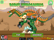 Toy War Robot Spinosaurus