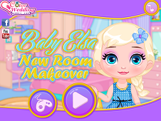 Baby Elsa New Room Makeover
