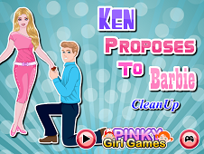 Momentum Billion Leia Ken Proposes To Barbie Cleanup - Barbie Games