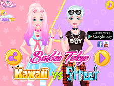 Barbie Tokyo Kawaii vs Street