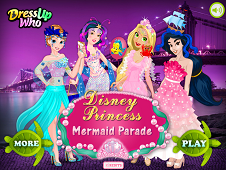 Disney Princess Mermaid Parade