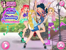 Roller Skating Princesses
