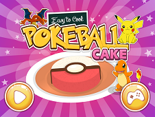 Easy to Cook Pokeball Cake Online