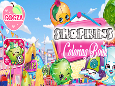 Shopkins Coloring Book Online