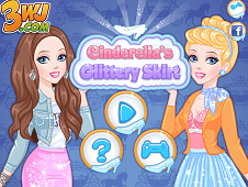 Cinderella Glittery Skirt