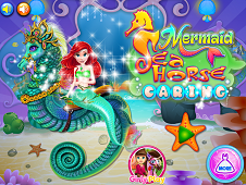 Mermaid Sea Horse Caring