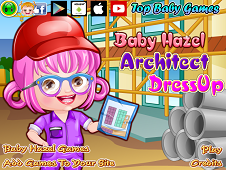 Baby Hazel Architect Dress-Up Online