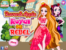 Raven and Apple Royal or Rebel Online