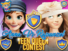 Anna Vs Rapunzel: Teen Queen Contest