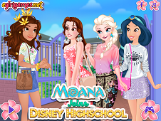 Moana Joins Disney Highschool