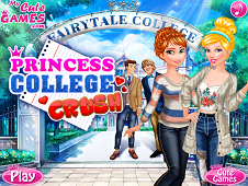 Princesses College Crush Online