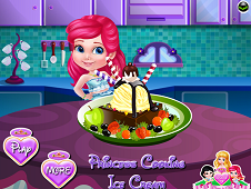 Princess Cooking Ice Cream