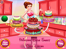 Princess Dede Sweet Cake Decor