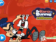 Harry and Bunnie 5 Differences
